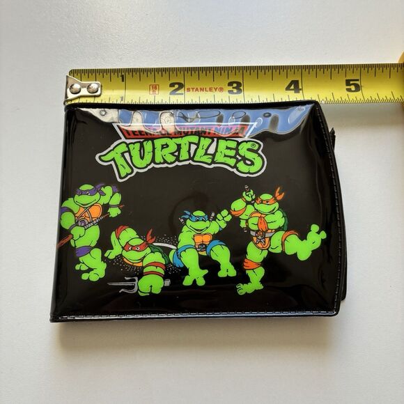 Teenage Mutant Ninja Turtles 1989 Kids Wallet Mirage Studio Vintage TMNT - Picture 2 of 10